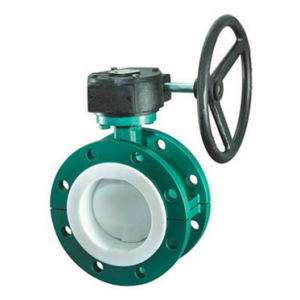 FEP Lined butterfly valve