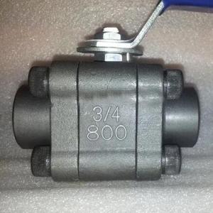 Class 800 Socket weld forged steel ball valve