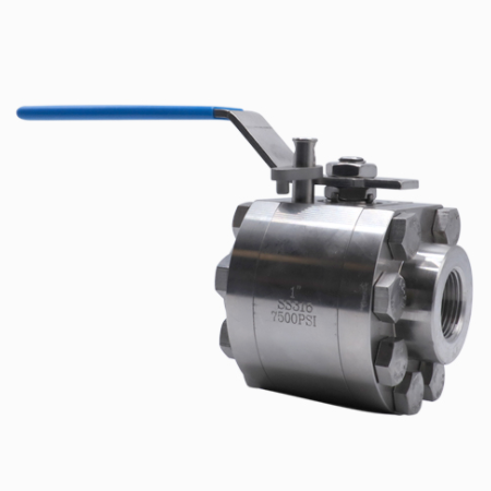 7500 PSI High pressure forged ball valve