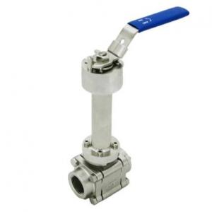 Threaded end cryogenic ball valve