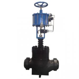 Steam control valve with pneumatic actuator