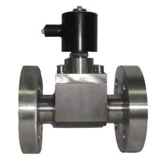 Flanged end High pressure solenoid valve