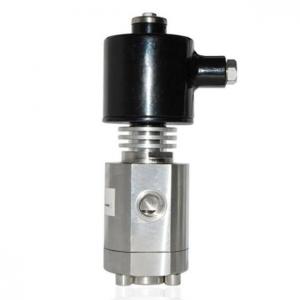 High pressure steam solenoid valve