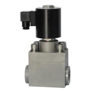 Stainless steel high pressure solenoid valve