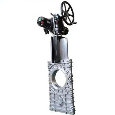 Motorized Through Conduit Knife Gate Valve