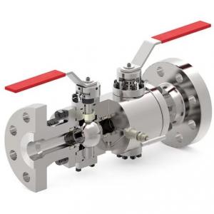 China Double Ball DBB Ball Valve