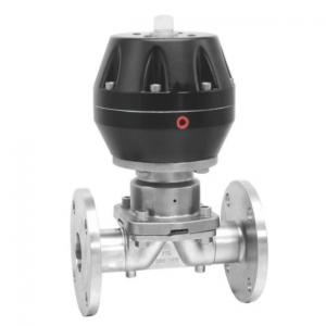 Pneumatic stainless steel diaphragm valve