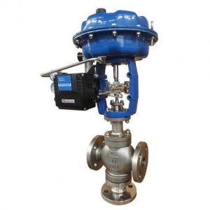 3 way globe type control valve