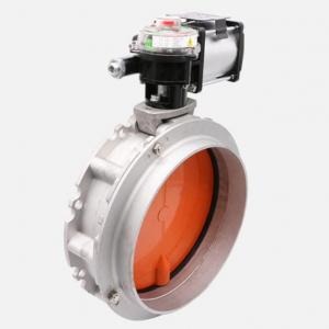 V1FS Single flange dust butterfly valve