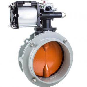 V1FS Single flange dust butterfly valve