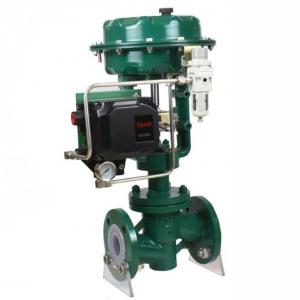 PTFE FEP PFA Lined Globe Type Control Valve