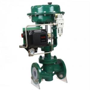 PTFE FEP PFA Lined Globe Type Control Valve