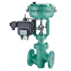 Bellow Seal PTFE PFA Lined Globe Control Valve