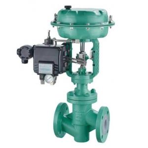 PTFE FEP PFA Lined Globe Type Control Valve