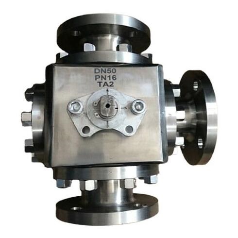 3 Way Titanium Ball Valve