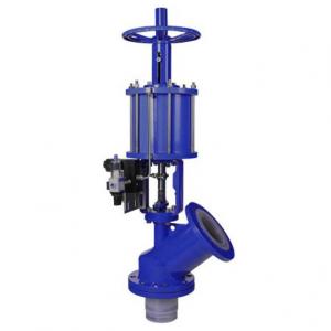 Pneumatic PTFE Lined Flush Bottom Valve