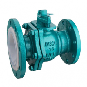 FEP PTFE PFA Lined Tank Bottom Ball Valve