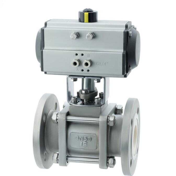 Q641TC Pneumatic Ceramic Ball Valve