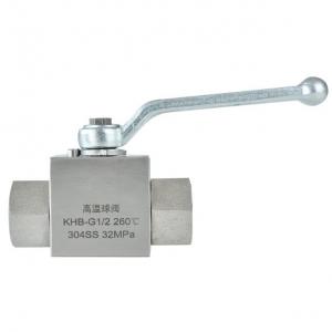 KHB High Pressure Hydraulic Ball Valve