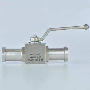 KHB SAE Flange Joint Hydraulic Ball Valve