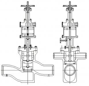 J761Y Feed water inlet valve