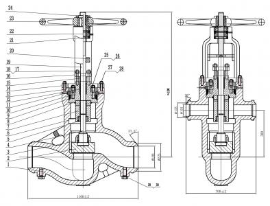 H61Y 4 way outlet check valve