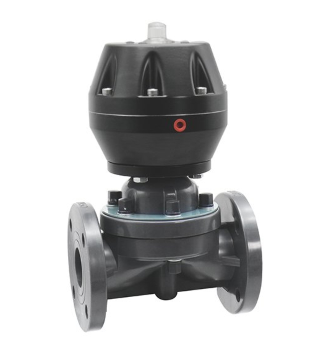 CPVC UPVC Pneumatic Diaphragm Valve