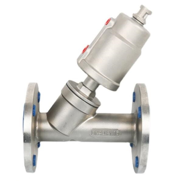 China Pneumatic Angle Seat Valve