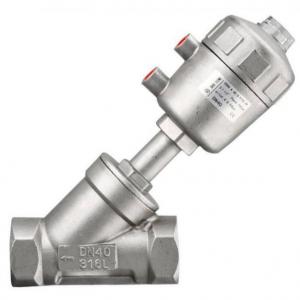 Pneumatic Thread End Angle Seat Valve