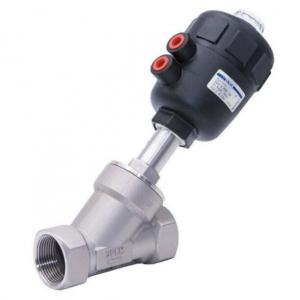 304SS 316SS Pneumatic Angle Seat Valve
